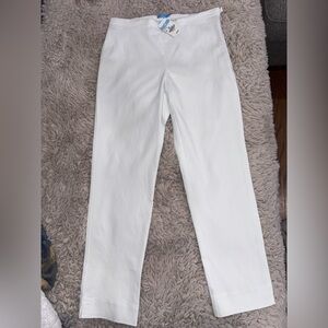 J. McLaughlin Off-White Dock Capri Size 0